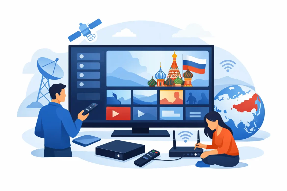 Russian IPTV Smart TV Setup Made Simple