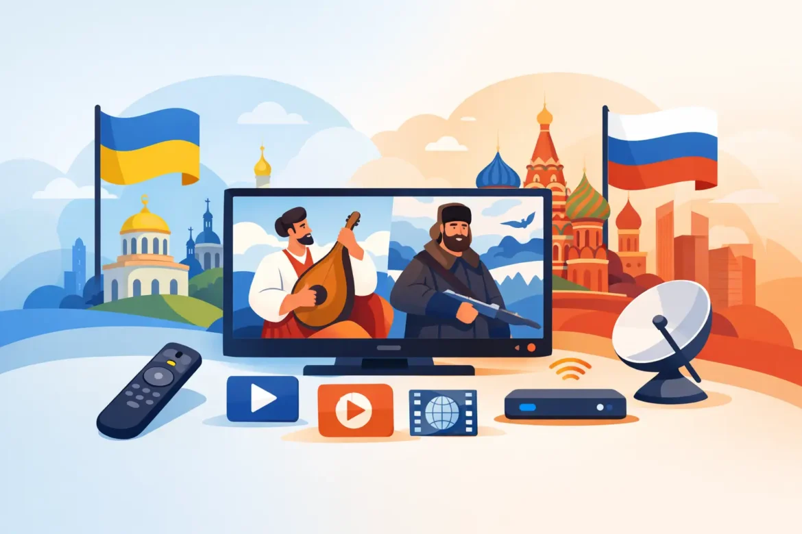 Best Ukrainian and Russian TV Package Options