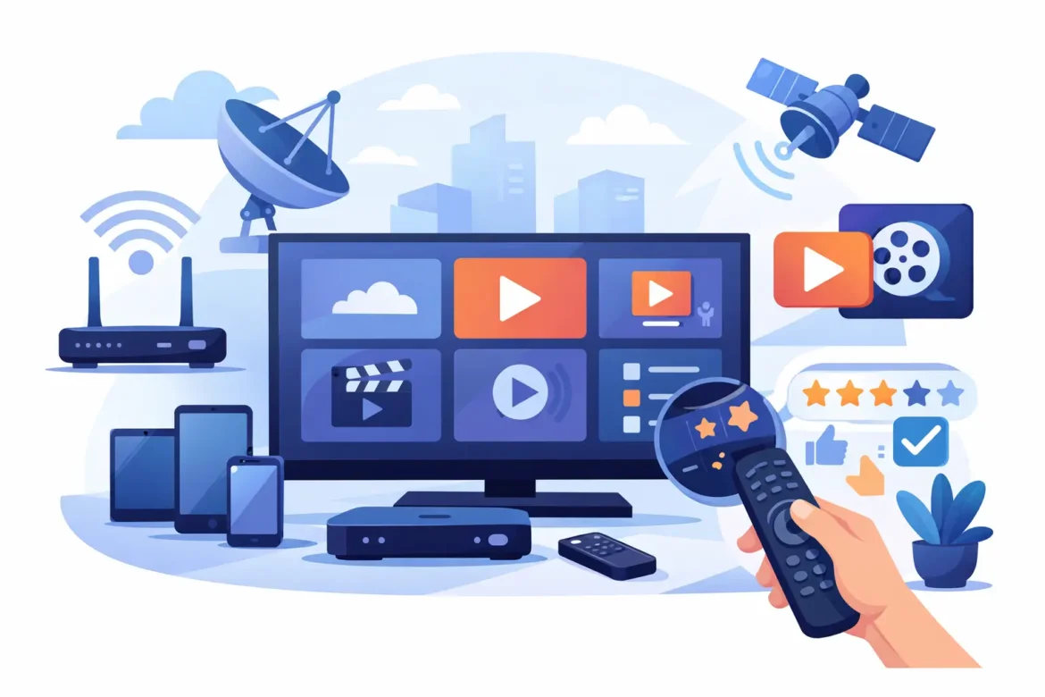 Лучшие интернет ТВ провайдеры: как выбрать