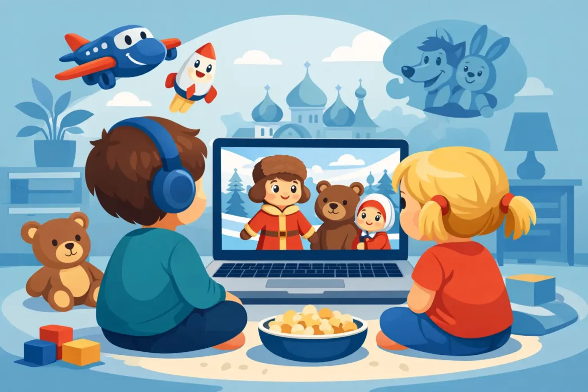 Russian Cartoons Online for Kids at Home