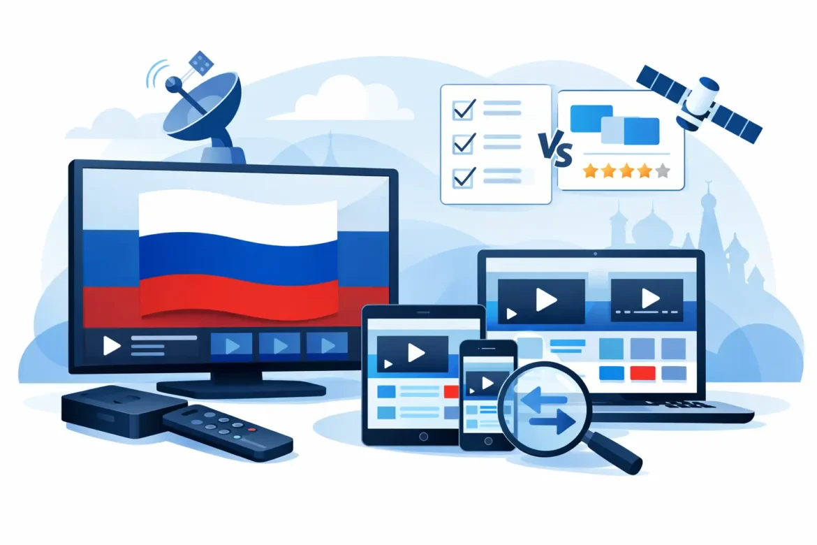 Best IPTV Players Comparison for Russian TV