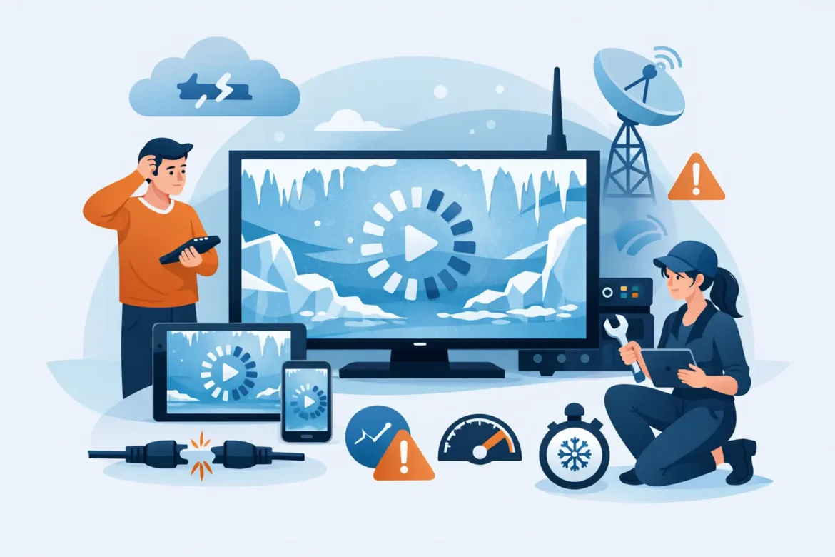 Why Does IPTV Keep Freezing? Fix It Fast