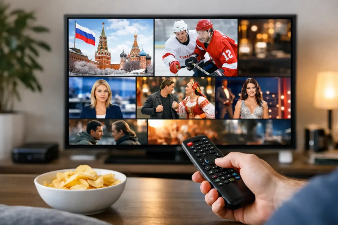 Monthly IPTV Plan Benefits for Russian TV Fans